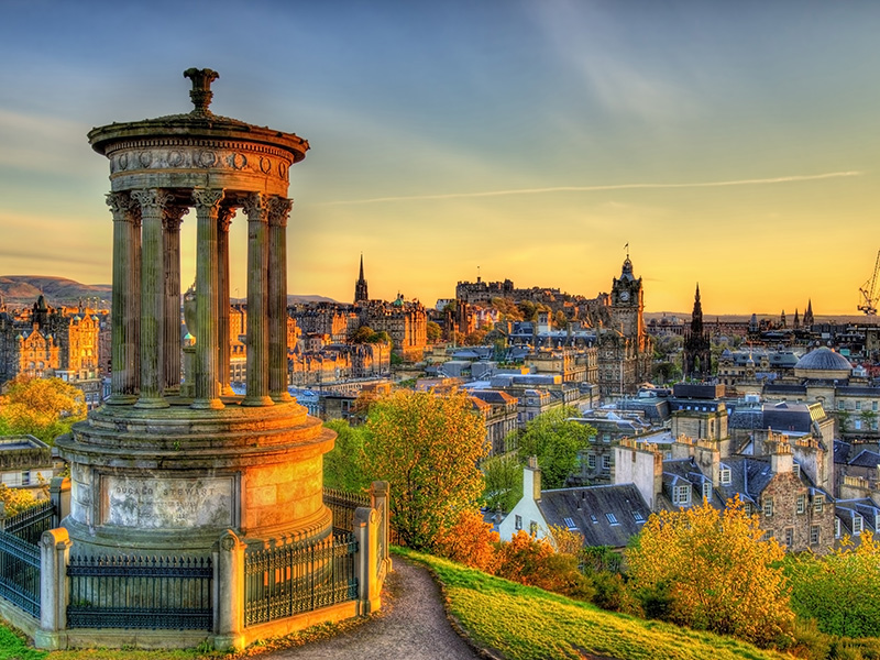 Most photographed View Point of Edinburgh